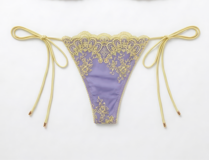 Lilac Lace Bikini Bottom