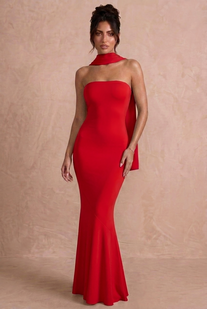 ROBE AMARA ROUGE